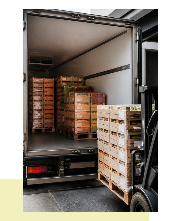 Перевозка сельхозпродукции на паллетах с доставкой в Тихорецк