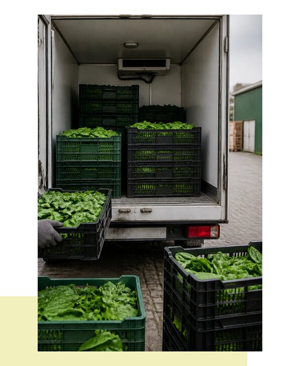 Перевозка шпината в Тихорецк с сохранением свежести продукции